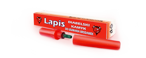 Informacje o produkcie - preaparat na kurzajki - Lapis